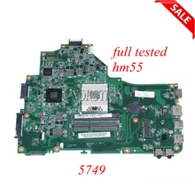 NOKOTION материнская плата для ноутбука ACER ASPIRE Серии 5749 MBRR706001 MB. RR706.001 DA0ZRLMB6D0 основная плата HM65 GMA HD 3000 DDR3