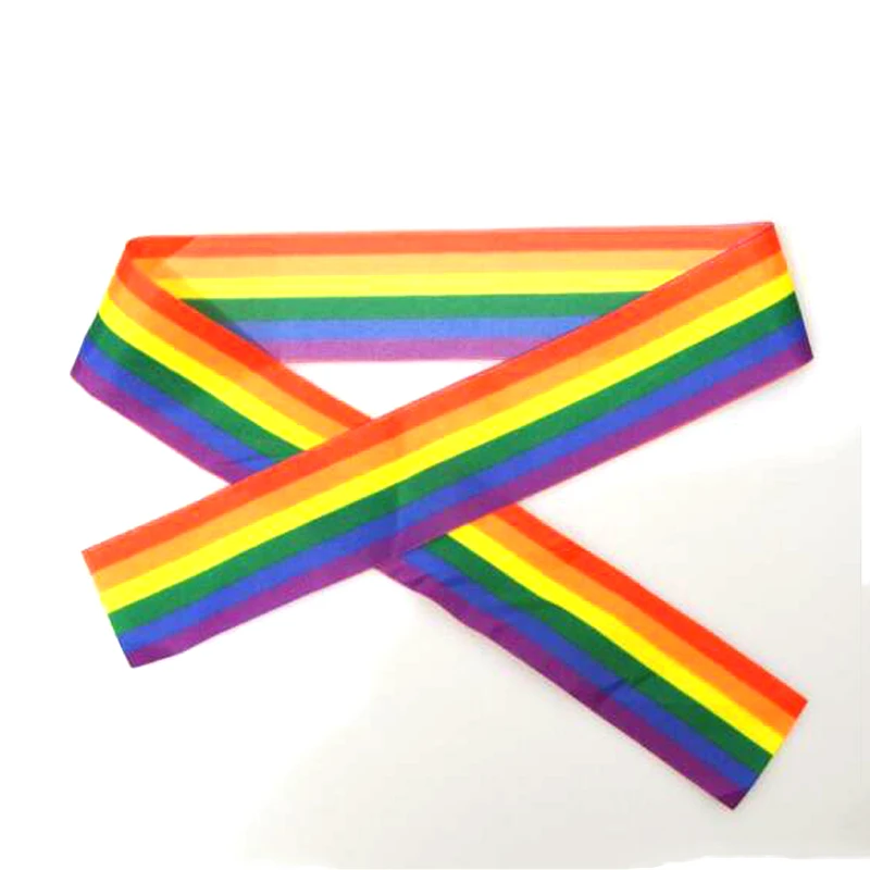 

Gay Bar bandeau Headband Rainbow LGBT Gay Pride Flag for Bar Home Lesbian Gay Wedding Party