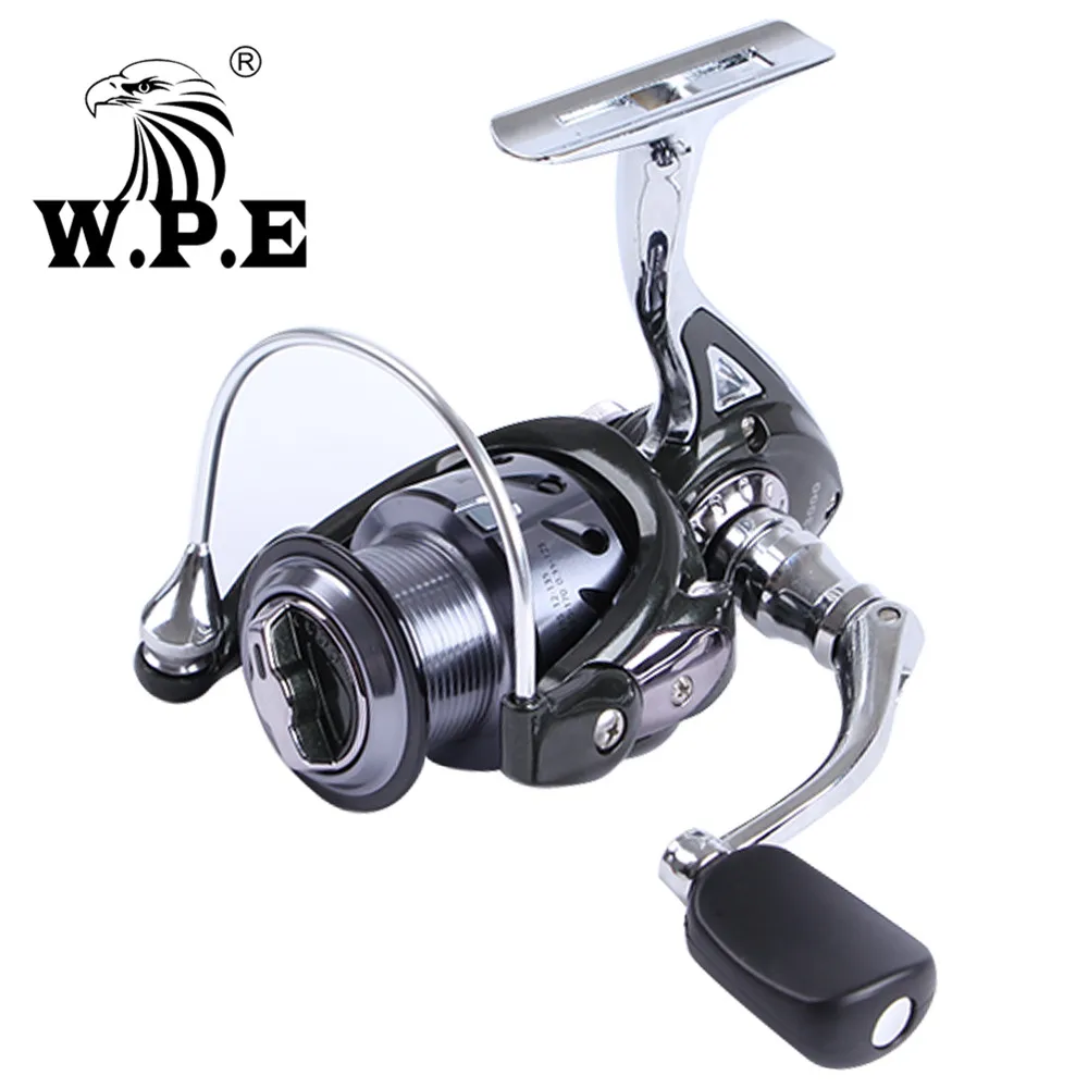 

WPE Steel Man 5.1:1 Fishing Reel 2000-6000 10+1 Ball Bearings Max Deag 8KG Auto-foldable Handle Carp Spinning Fishing Reel