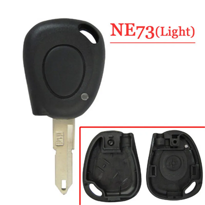 Бесплатная доставка (5 шт./лот) 1 кнопка дистанционного ключа в случае с легкой Ne73 лезвия для с легким для джило жесткий кнопка для Renault