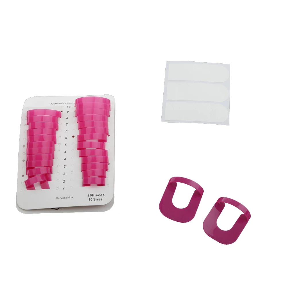 Nail Art Decoration Shield Protector Manicure Finger Cover Polish Guard Case Practical Nail Polish Glue Overflow Preventing Tool