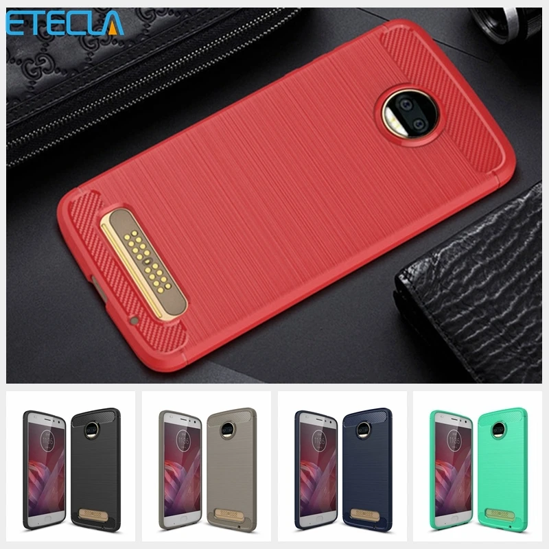 

For Motorola Z2 Force Case On Moto Z2 Force Cover Z2force Premium Original Silicone Mix Hybrid Protective Soft Shell