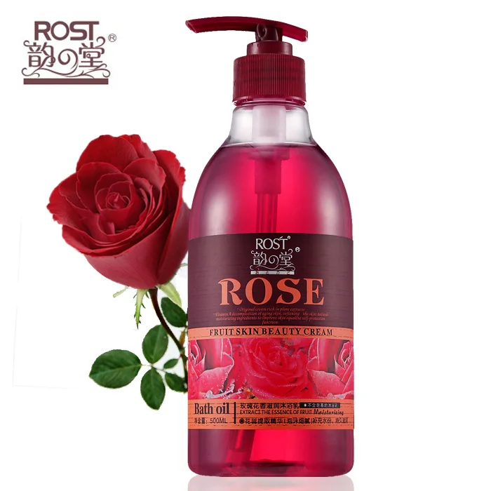 Rose Whitening Moisturizing male women's moisturizing Body Wash Kit Papaya Body Wash 500ml