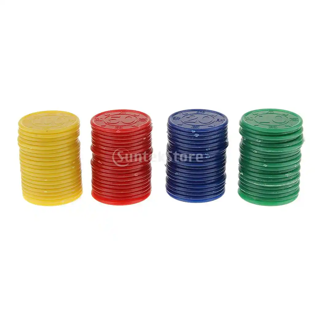 casino chips yellow