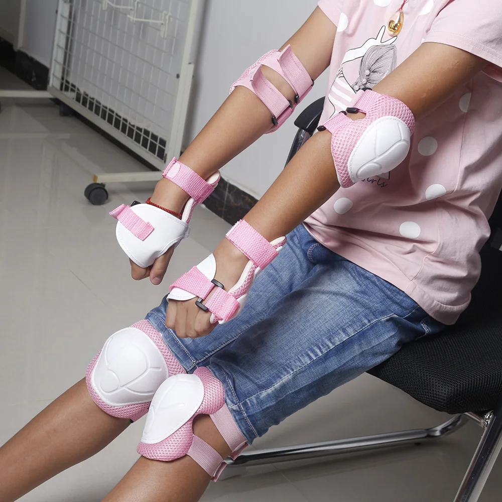 6 шт. детский наколенник для катания на роликах и скейтборде|knee pads|knee pads cyclingelbow knee |