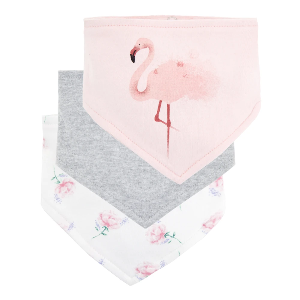 

Kavkas Baby Bib For Boy&Girl bib Burp Cloth Print animal Triangle Cotton Baby Scarf Meal Collar Burp baby Accessories