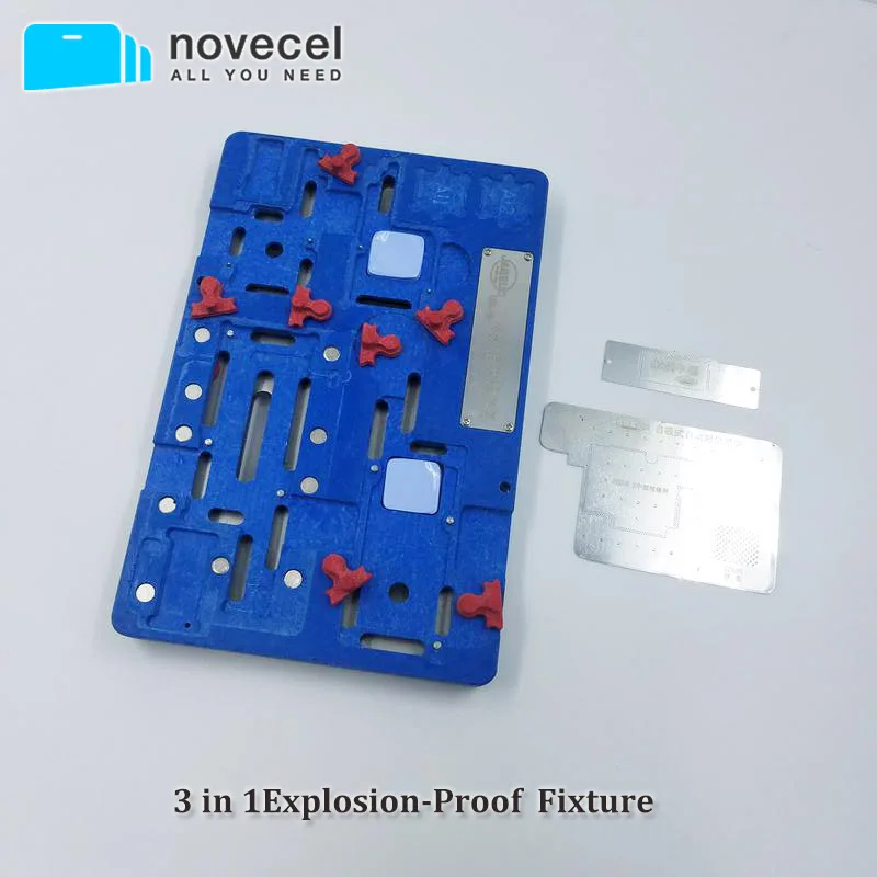

Explosion-Proof Motherboard CPU NAND Fingerprint Repair PCB Holder Fixture For iPhone X / Xs / Xs Max