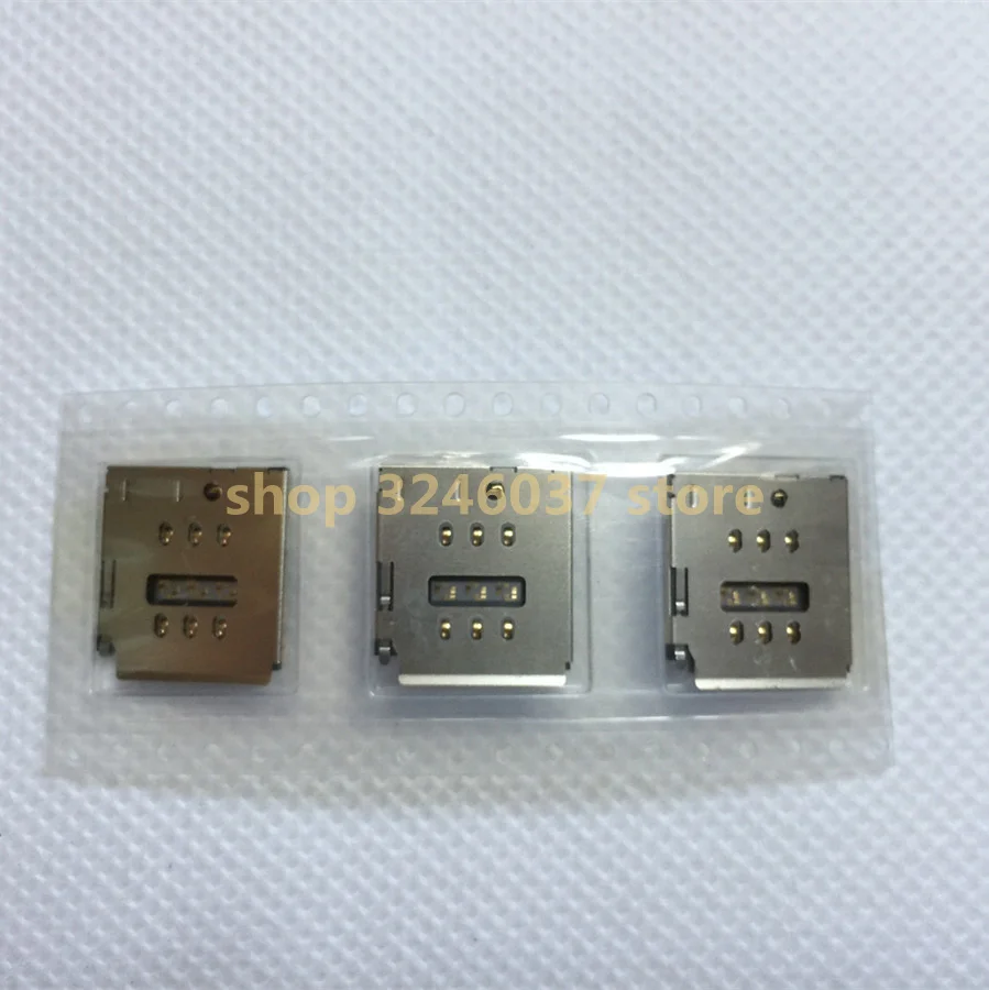

5pcs/lot, Original new SIM card reader for iPhone 7 plus 7P 7+ 7G socket holder connector module slot
