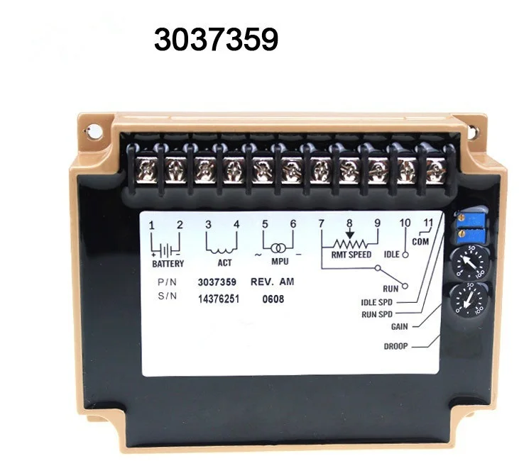 

Diesel engine generator part electronic govornor control board module 3037359