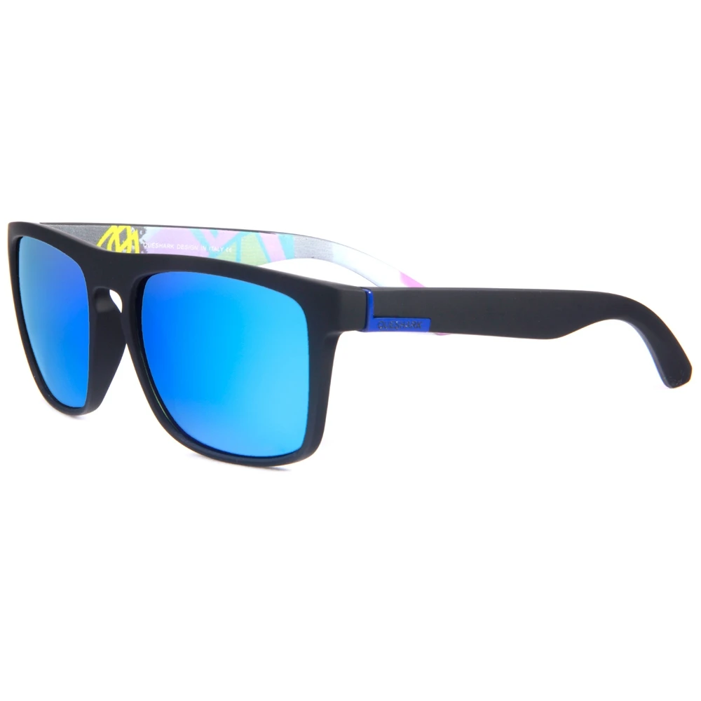 QUESHARK, цветные велосипедные солнцезащитные очки, поляризационные очки для шоссейного велосипеда, спортивные, походные, для верховой езды, очки с УФ-защитой, велосипедные очки - Цвет: 09