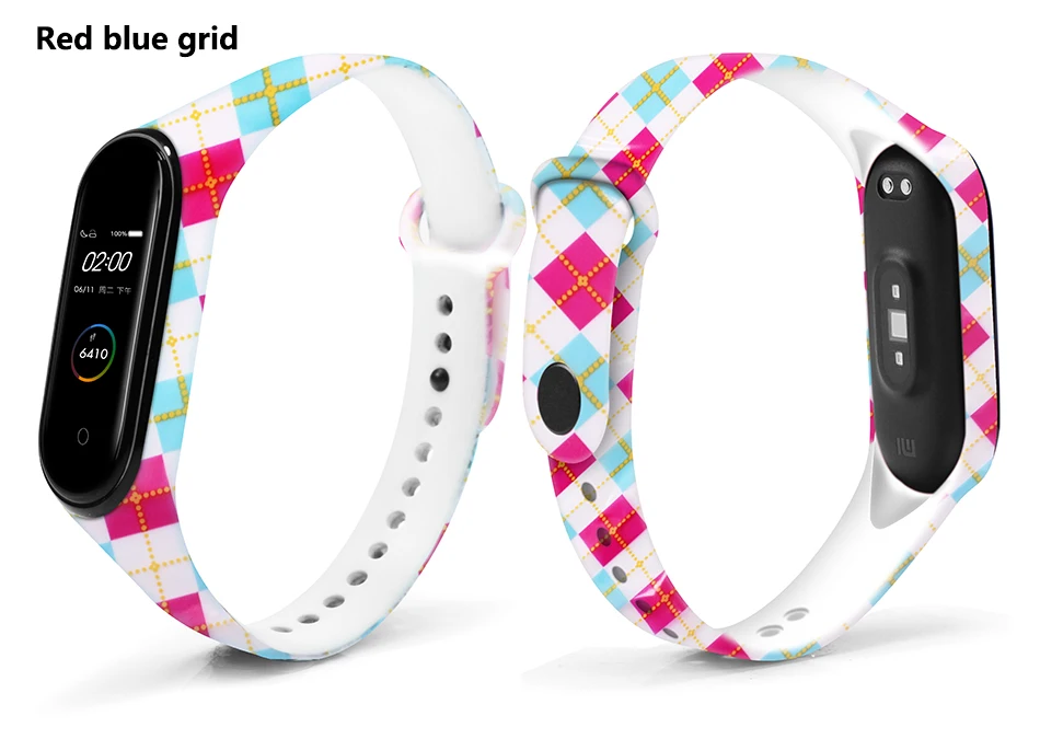 Red blue grid