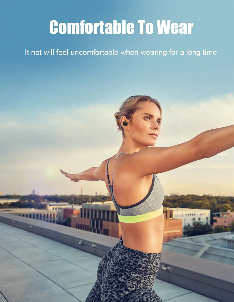 TWS Bluetooth 5.0 Earphone Wireless Headphones Bluetooth Earphones IPX5 Waterproof HIFI Bass Earbuds With Mic Charging Box (4)