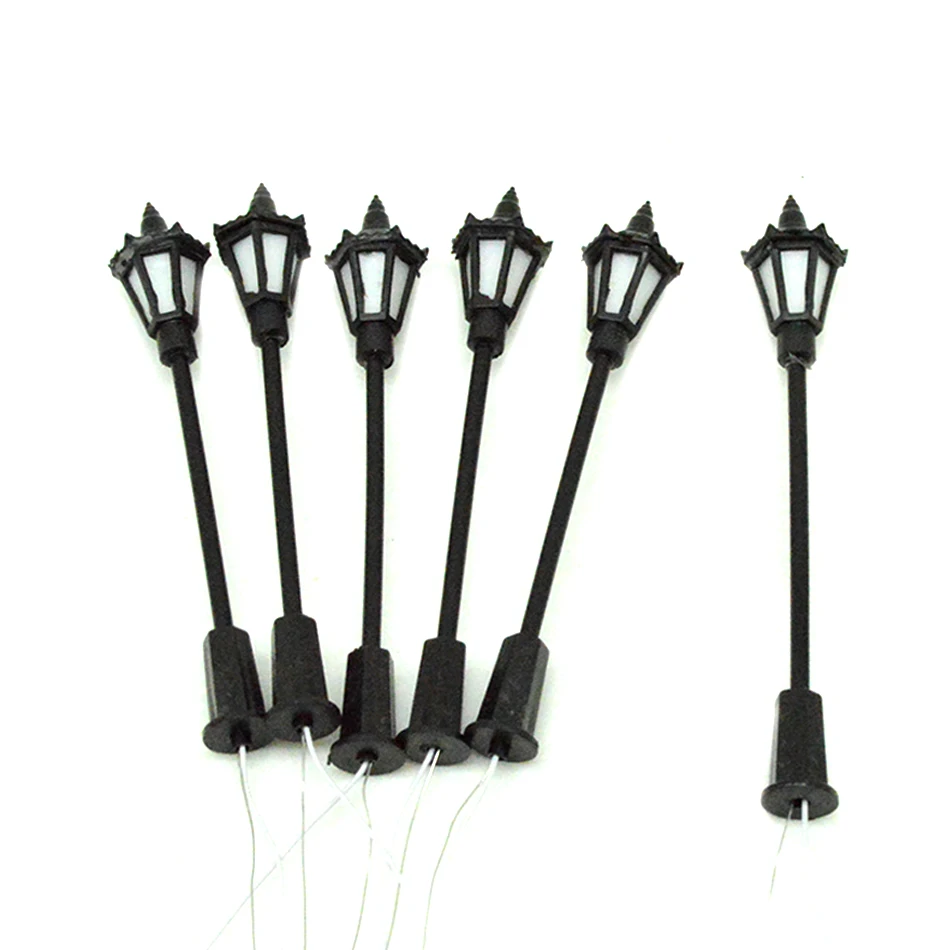 2 x led Park Lantern Street Lamp Model 1:30/1:50 Model Railway Track 1/0 2 x led Park Lantern Street Lamp Model 1:30/1:50 Model Railway Track 1/0