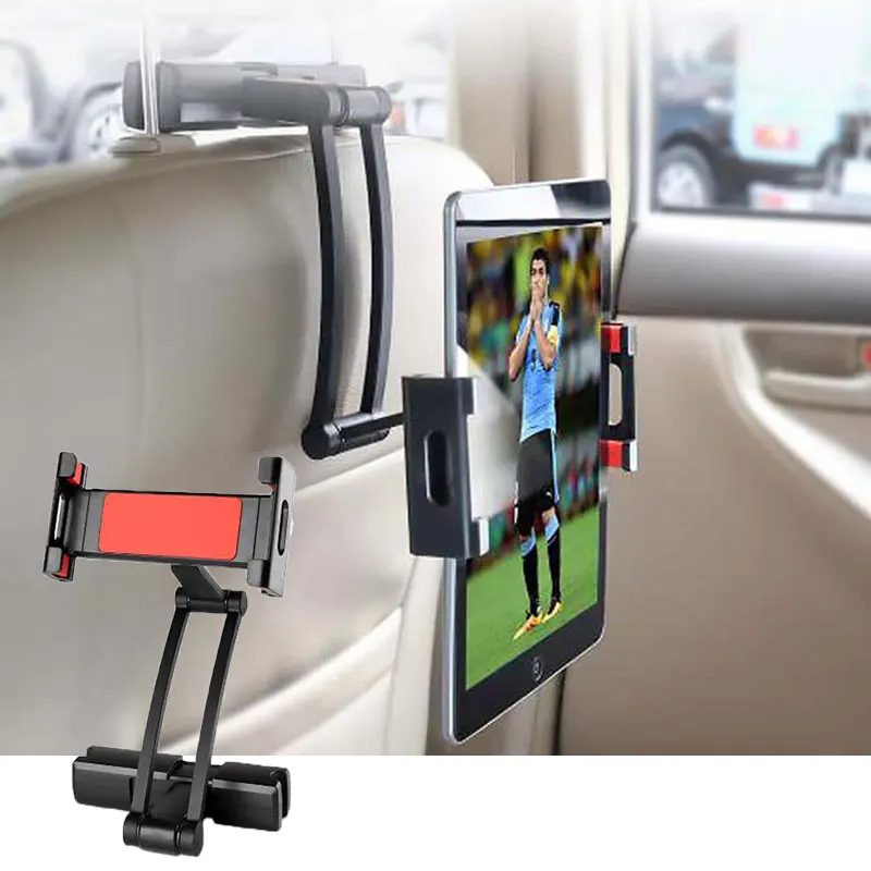 

Universal Car Bracket Support Tablet Auto Phone Mount In The Car IPad Bracket For Headrest Phone Holder in Machine Game Tablet