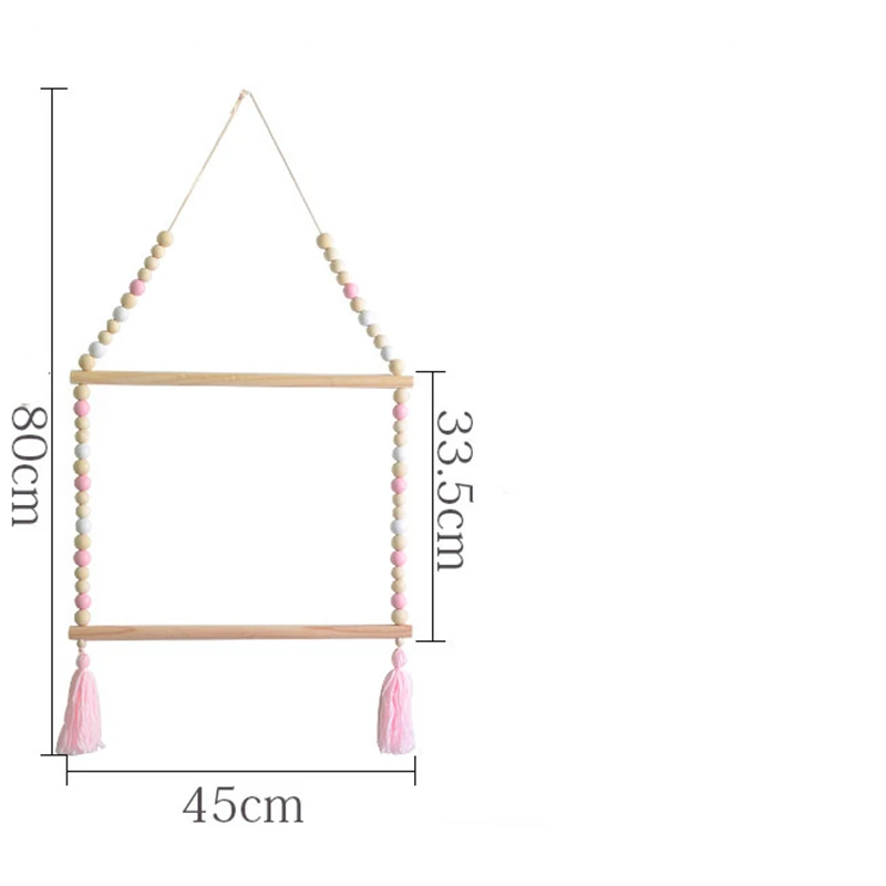 INS скандинавские украшения для малышей Висячие орнаменты одежда для малышей стеллаж подарок для детской комнаты декор баннер постельные принадлежности кроватка бампер
