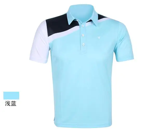 High Quality Golf T shirt 3D Embroidery Men Brand T shirts Custom Golf