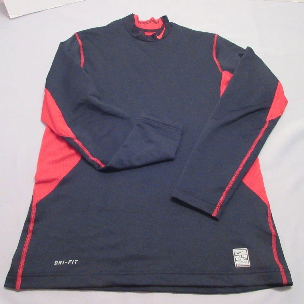 Nike Pro combate manga larga camisa 479925 011 tamaño mediano AliExpress
