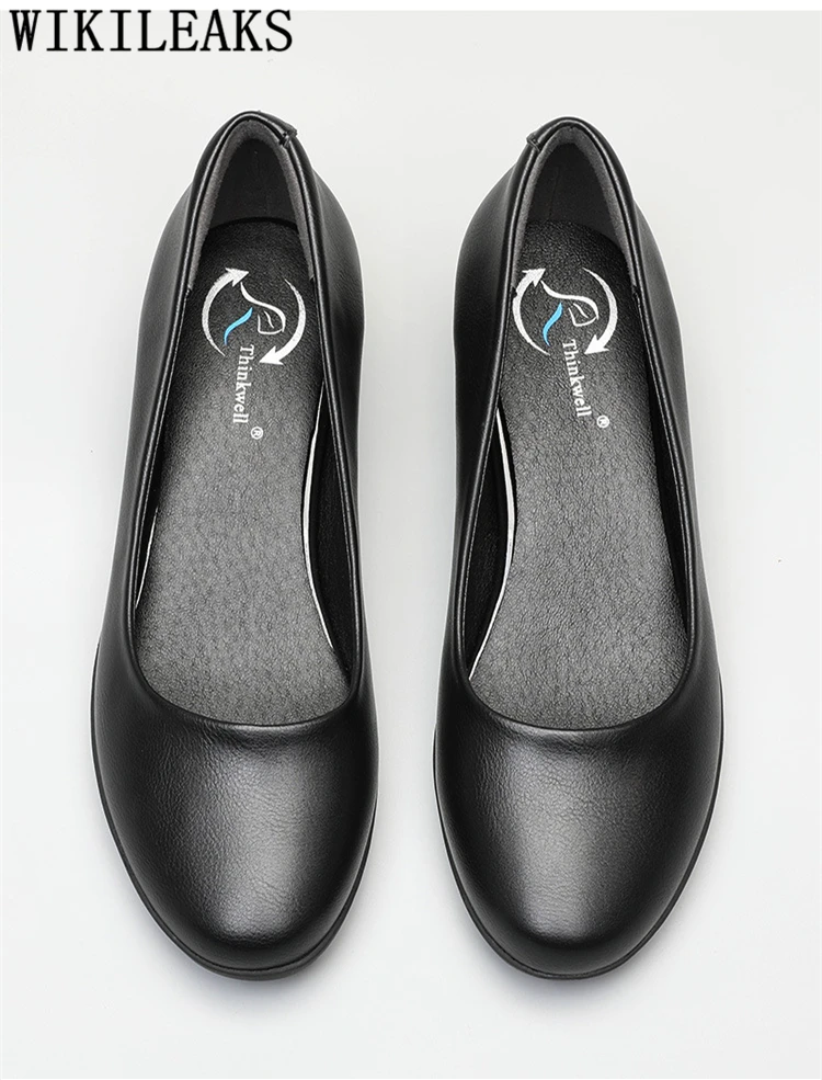 Туфли на низком каблуке; женская офисная обувь; черные туфли на высоком каблуке; женские удобные женские туфли-лодочки на толстом каблуке; большие размеры; buty damskie