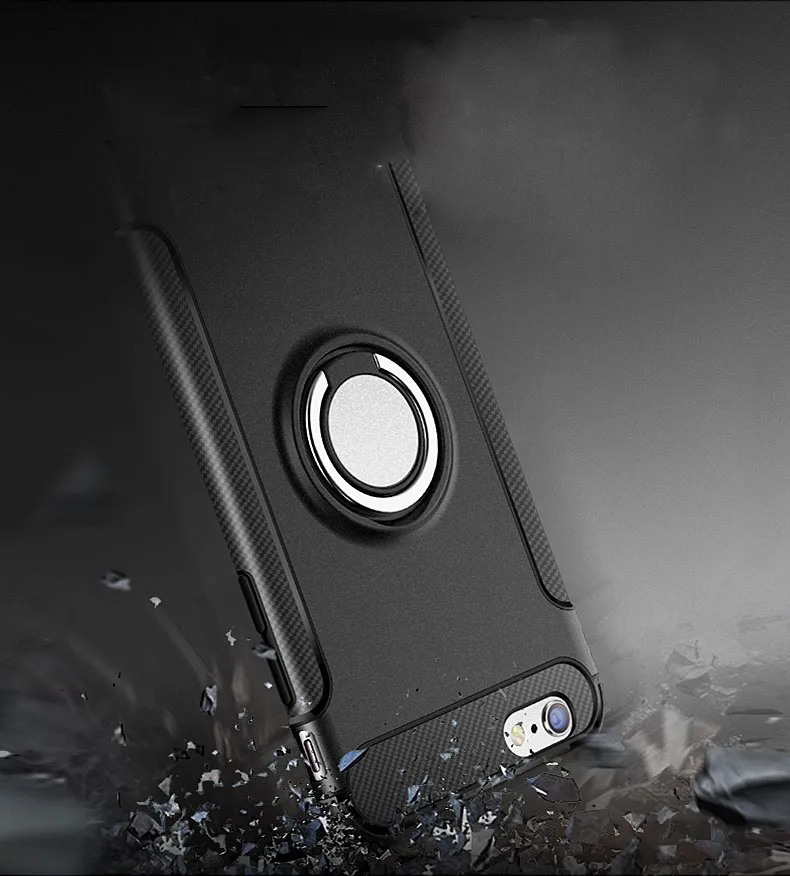 Роскошный металлический магнитный чехол из ТПУ для iPhone 5 чехлы 6s 7 8 Plus X XS Max XRSE с