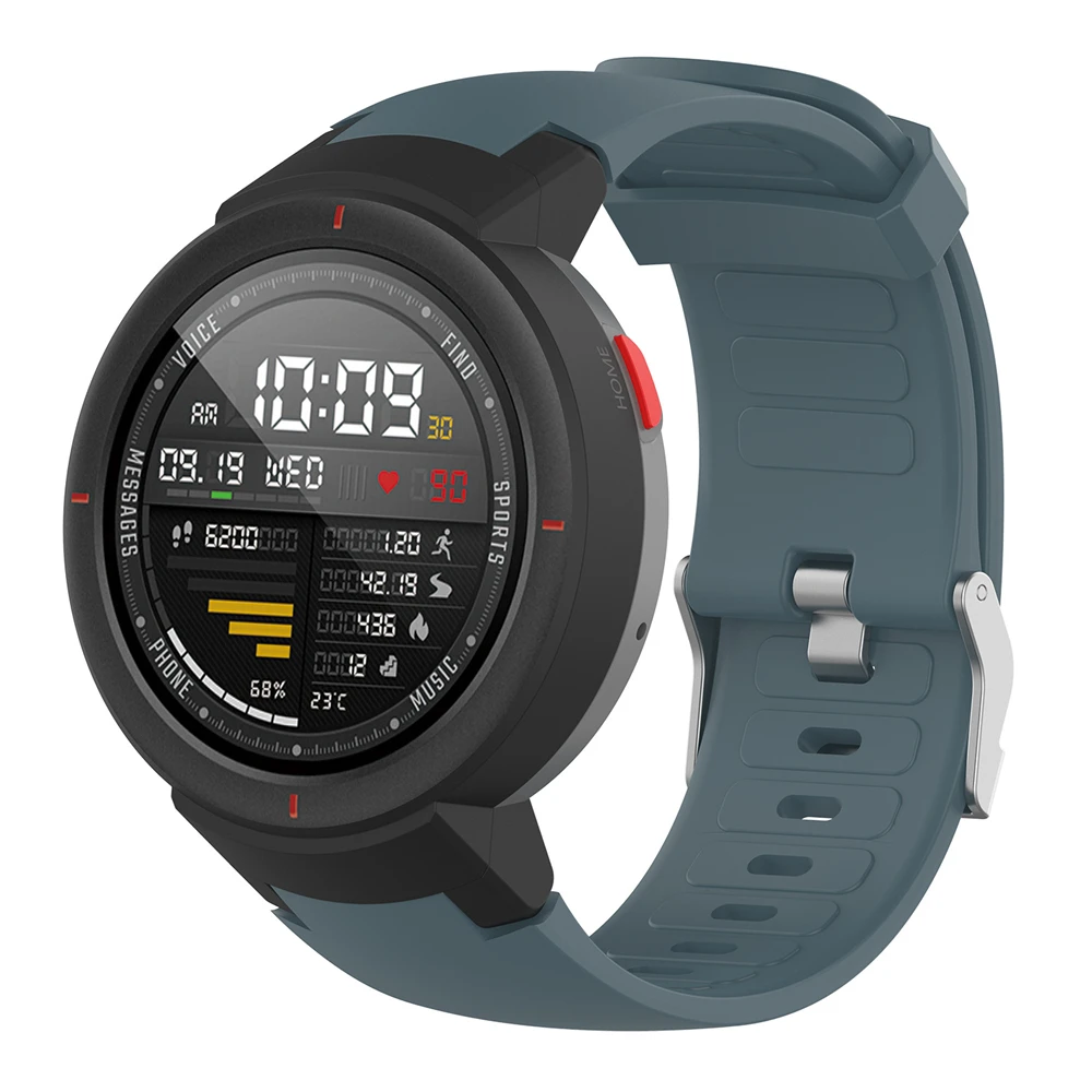 Сменный силиконовый ремешок для часов для Xiaomi Huami 3 Amazfit verge(A1801), смарт-часы, браслет на запястье, ремешки