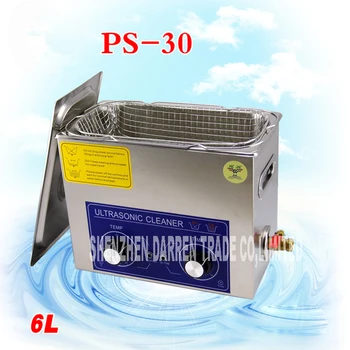 

1PC AC110/220v 180W Ultrasonic cleaner 6L 40KHZ Industry Heated Ultrasonic Cleaner Heater Timer Cleaner Machine