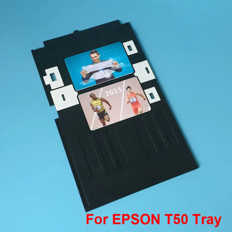 

For EPSON R260 R280 R380 T50 T60 P50 R270 R290 Inkjet PVC ID Card Printing Tray