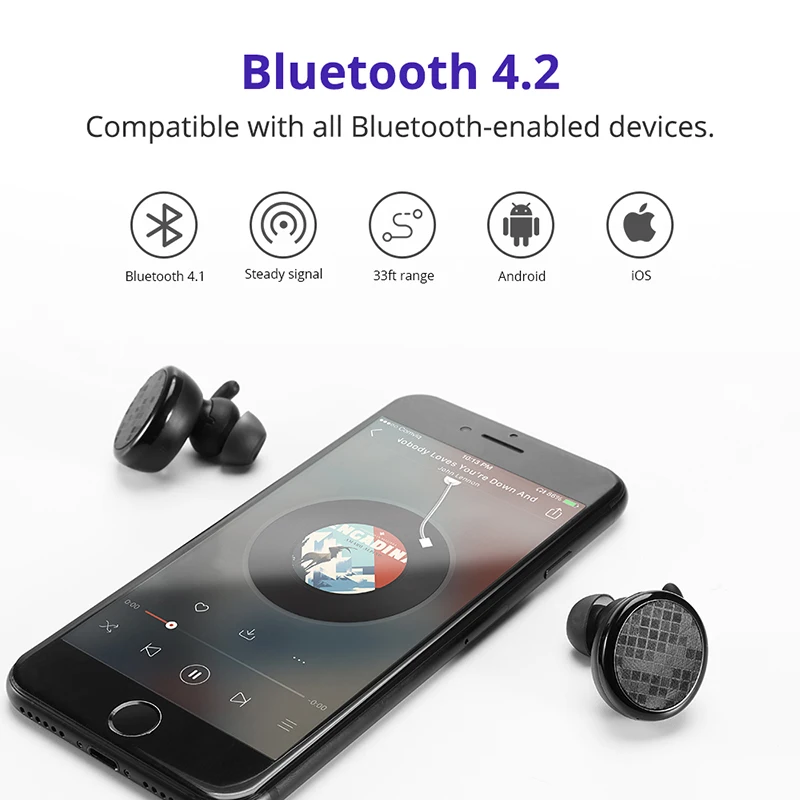 Tronsmart Encore Spunky pro Buds Bluetooth наушники настоящие беспроводные стерео IPX5