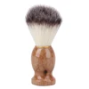 1PC Badger Hair Men's Shaving Brush Salon Men Facial Beard Cleaning Shave Tool Razor Brush with Wood Handle ► Photo 3/6