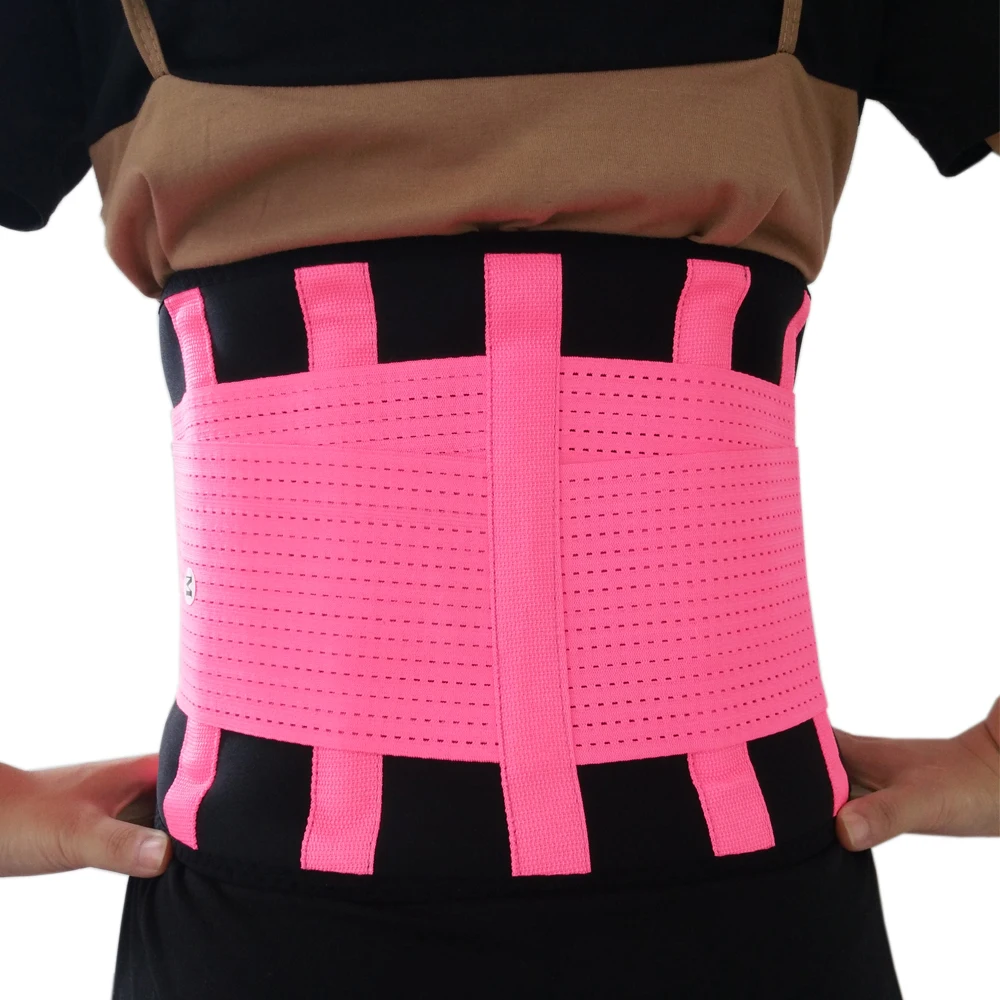 Lumbar Support Unisex Power Belt High Elastic Breathable Mesh Waist