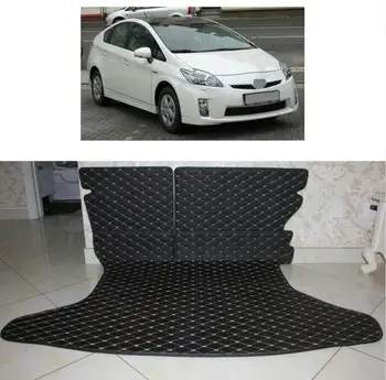 

fiber leather car trunk mat for toyota prius 2009 2010 2011 2012 2013 2014 2015 zw30 car accessories