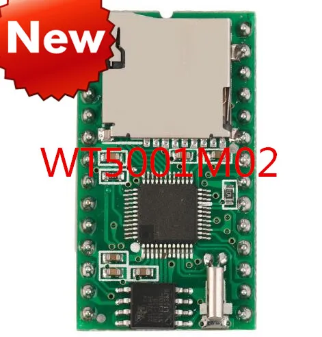 

WT5001M02-28P MP самый конкурентоспособный высококачественный голосовой модуль