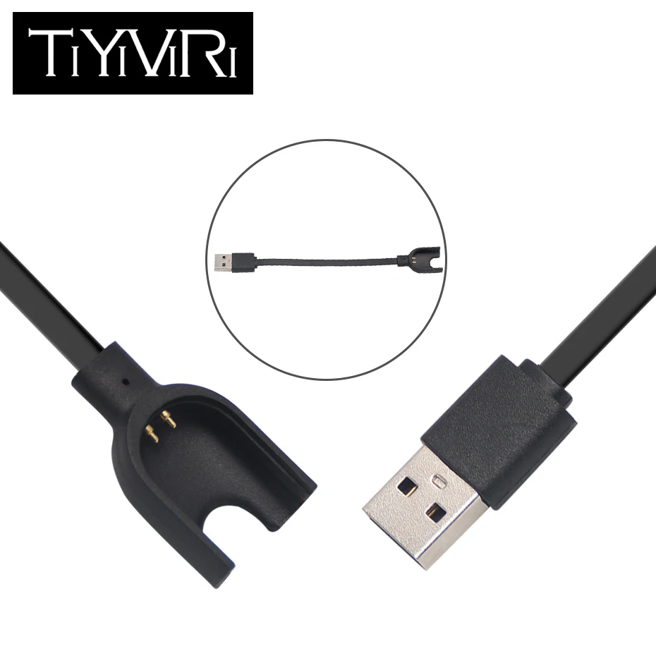 

NEW Arrival Chargers for Xiaomi Mi Band 3 Charger Cable Data Cradle Dock Charging Cable for Xiaomi MiBand 3 USB Charger Line