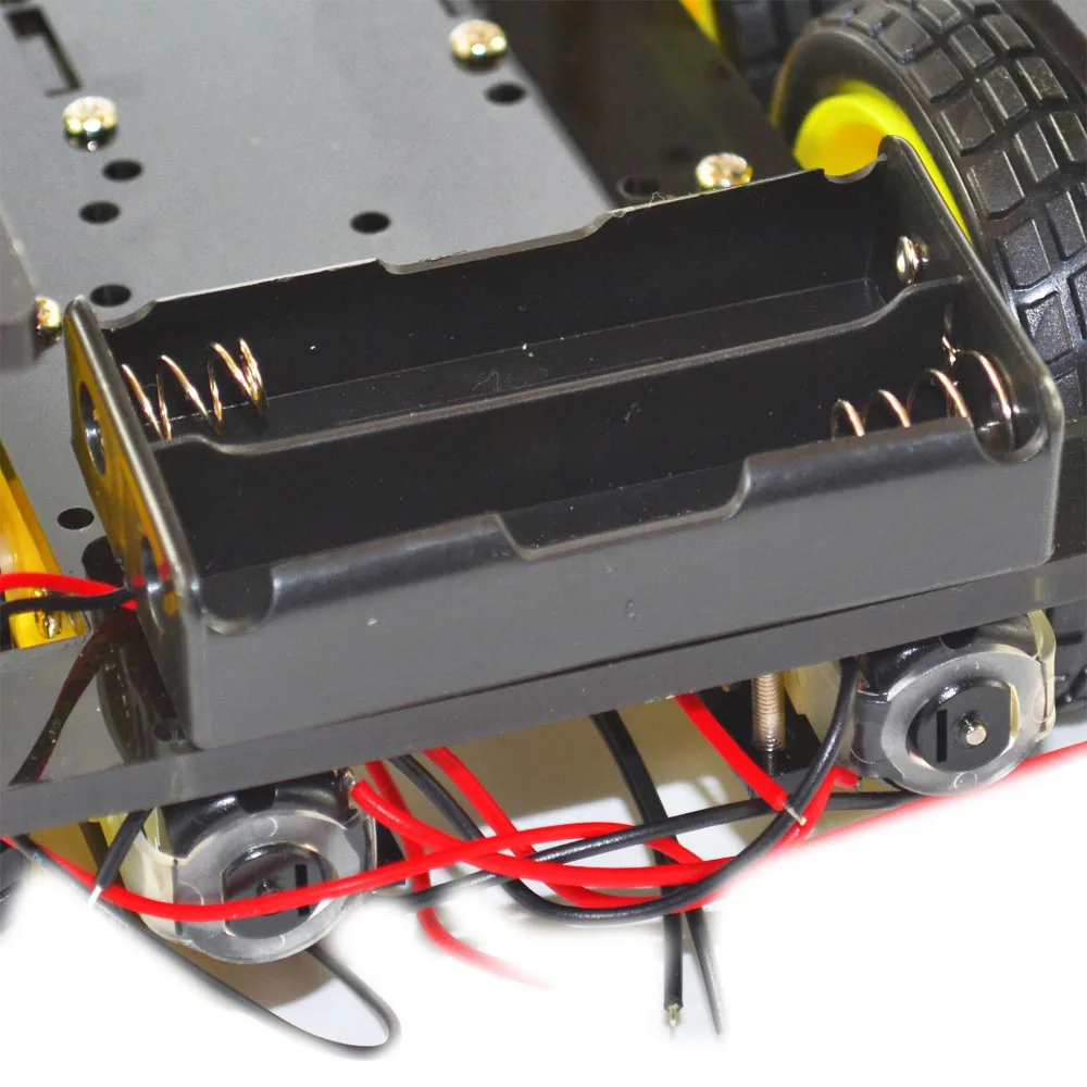 2 schicht 4WD Smart auto chassis vier rad stick smart car kit für arduino Chassis DIY Kit