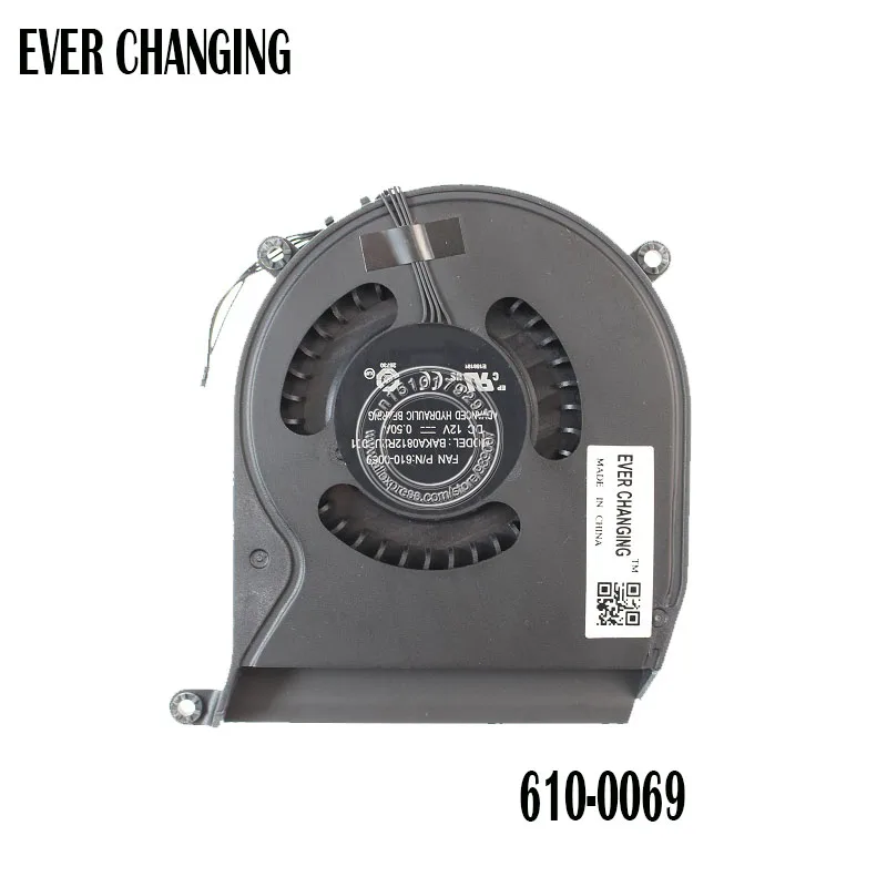 

New BAKA0812R2UP001 DC12V 0.50A COOLING FAN FOR APPLE FAN P/N:610-0069 Apple Mac Mini A1347 Mid 2011 COOLING FAN