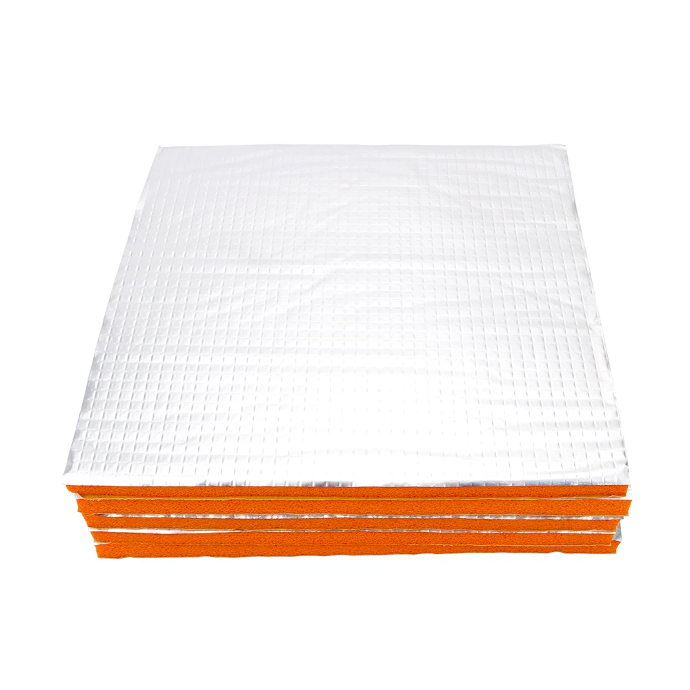 1 шт. 3d принтер нагревательные наклейки для кровати 10 мм толщина 214*214 мм фольга самоклеющаяся теплоизоляция хлопок оранжевый для Wanhao i3