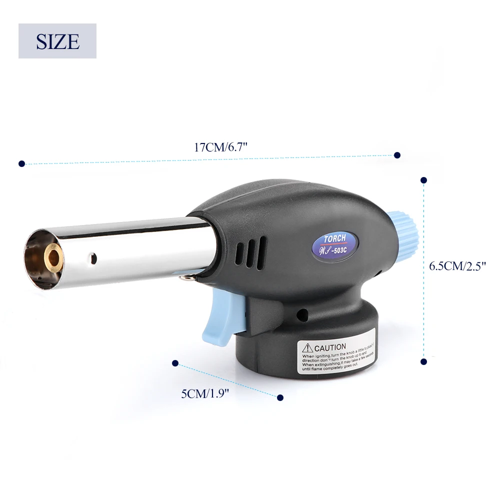 1 шт. огнемет сварочный пистолет инструменты для приготовления пищи горелка кухонный фонарь барбекю пистолет бутан газовый дутый фонарь пайка