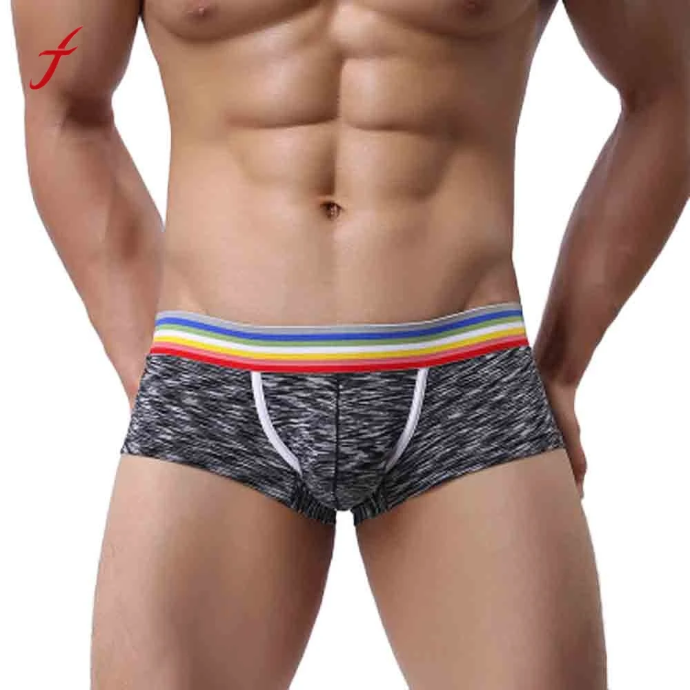 Feitong Mens Sexy Underwear shorts 2017 Fashion Men Cotton