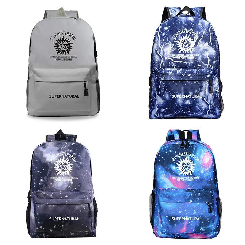 Мода Mochila Сверхъестественное 3py дизайн школьный рюкзак для ноутбука дорожный рюкзак для мужчин Sac Dos Femme Bookbag Mujer сумка для женщин