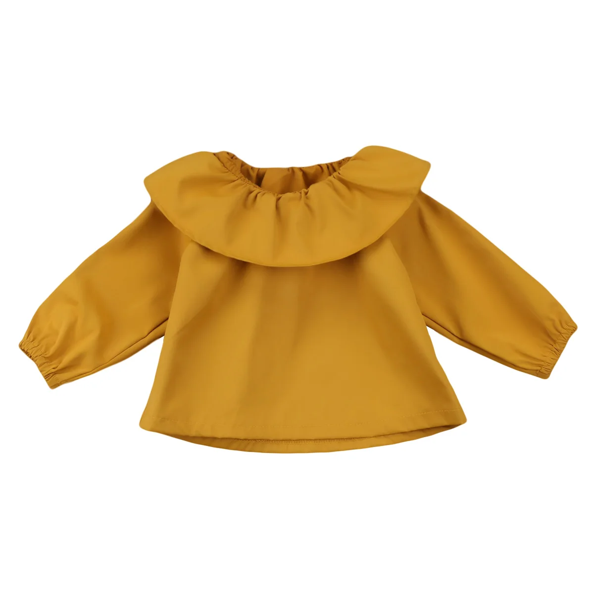 Cuet Infant Baby Girl Ruffle Tops T shirt Clothes Kid Autumn Blouse