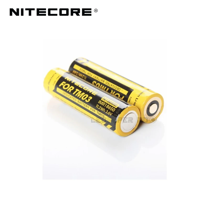 Nitecore NI18650D 11.2Wh 3,6 V высокий сток литий-ионная аккумуляторная батарея IMR18650 выделенная батарея для TM03