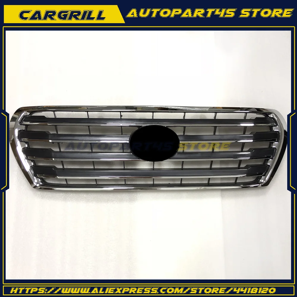 ABS + Хром Передняя решетка гриль Накладка для Toyota Land Cruiser LC200 2012-2015 | Автомобили и