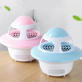 

Electronics Mosquito Killer Trap Moth Fly Wasp Led Night Lamp Bug Insect Light Black Killing Pest Zapper 5V USB Plug