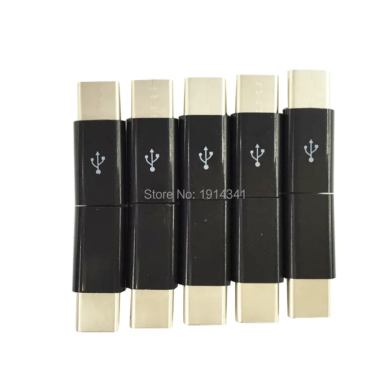 SZAICHGSI черный микро-usb для type c адаптер USB C кабель зарядное устройство для MacBook Xiaomi USB 3,1 type-c адаптер цвет 500 шт