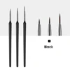 3 Pcs Black