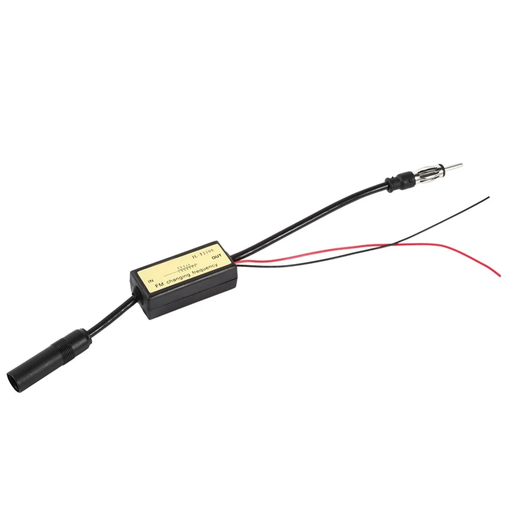 SOONHUA Car Converter Antenna FM Frequency Antenna Suitable For Japanese Cars For Sony Clarion Kenwood Alpine Panasonic