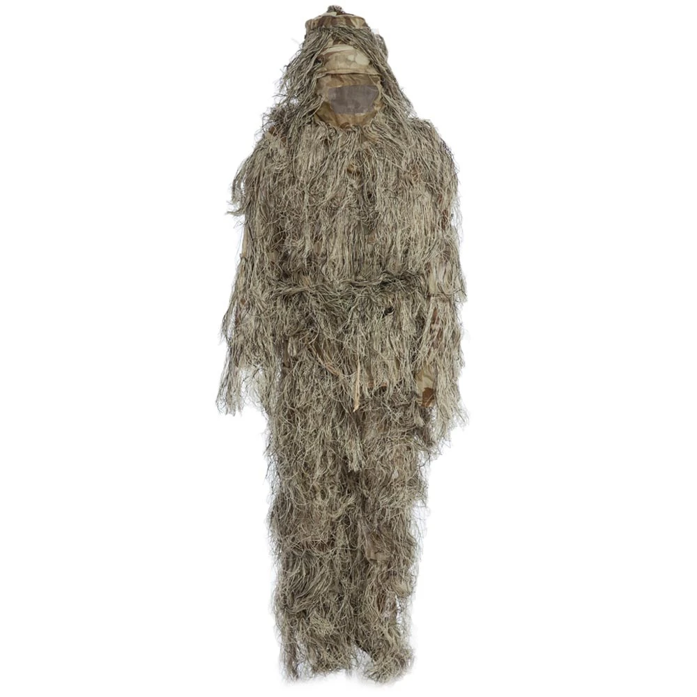 

CS Camouflage Suits Set 3D Bionic Leaf Disguise Uniform Hunting Woodland Sniper Ghillie Suit Hunting Jungle Military Train Cloth