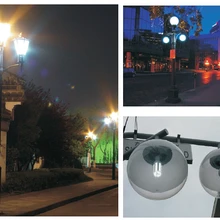 12 шт./лот IP64 водонепроницаемый E27 E40 светодиодный Светодиодная лампа 54 Вт светодиодный уличный свет 360 градусов угол луча с чипы samsung led AC 85-265 V