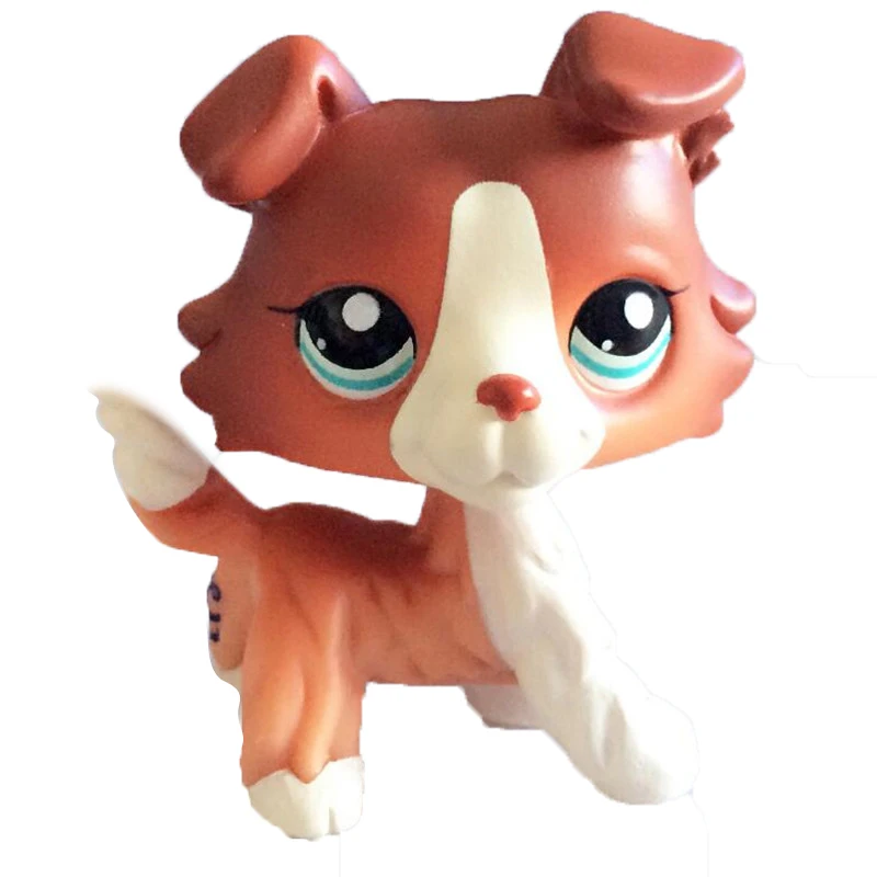 Классический милый LPS pet shop ПВХ игрушка для кошек тигр кот порошок большая собака