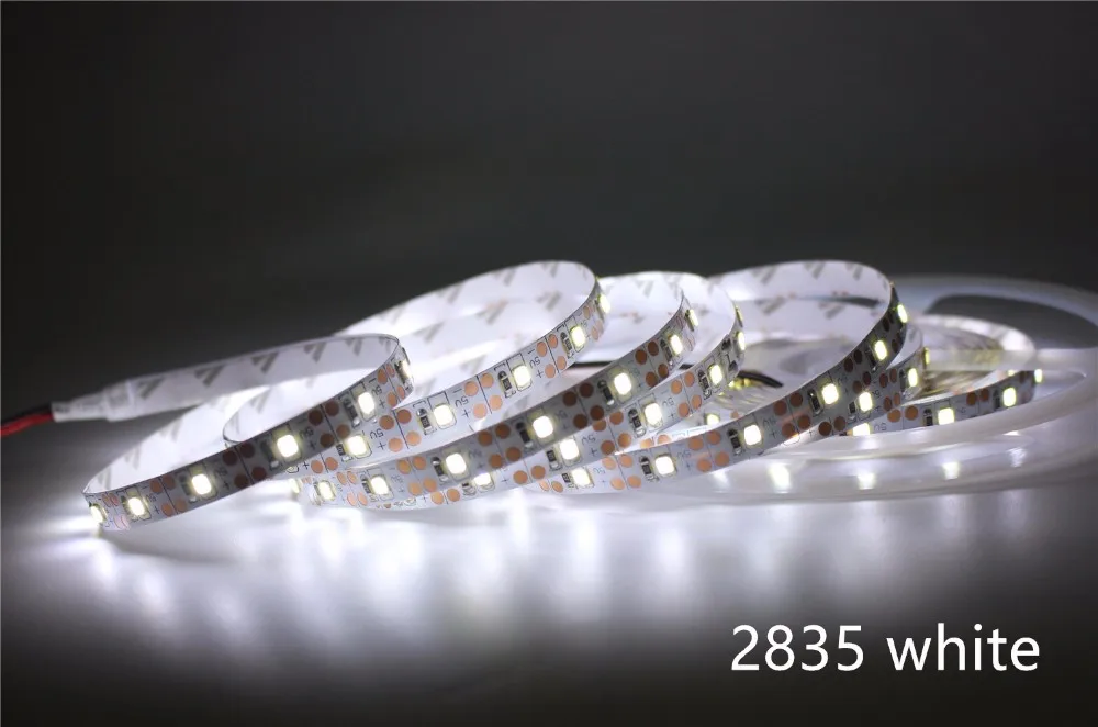 Не водонепроницаемый 5 В SMD 5050 2835 RGB Светодиодные ленты light 300 светодиодный s/5 м белый ТВ фон строка ленты ярче, чем 3528 3014;