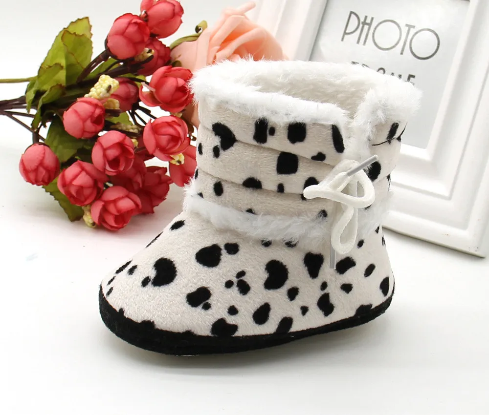 Модная детская обувь для новорожденных; мягкая детская обувь; ботинки для малышей; пинетки; младенческие сапоги для снега; обувь для новорожденных
